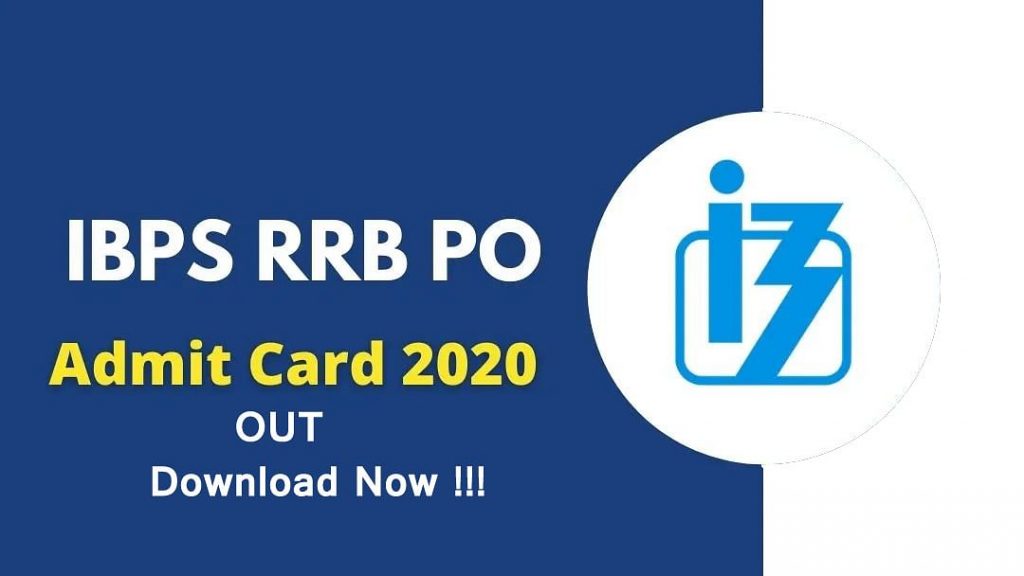 IBPS PO Prelims Exam Admit Card 2020 Download