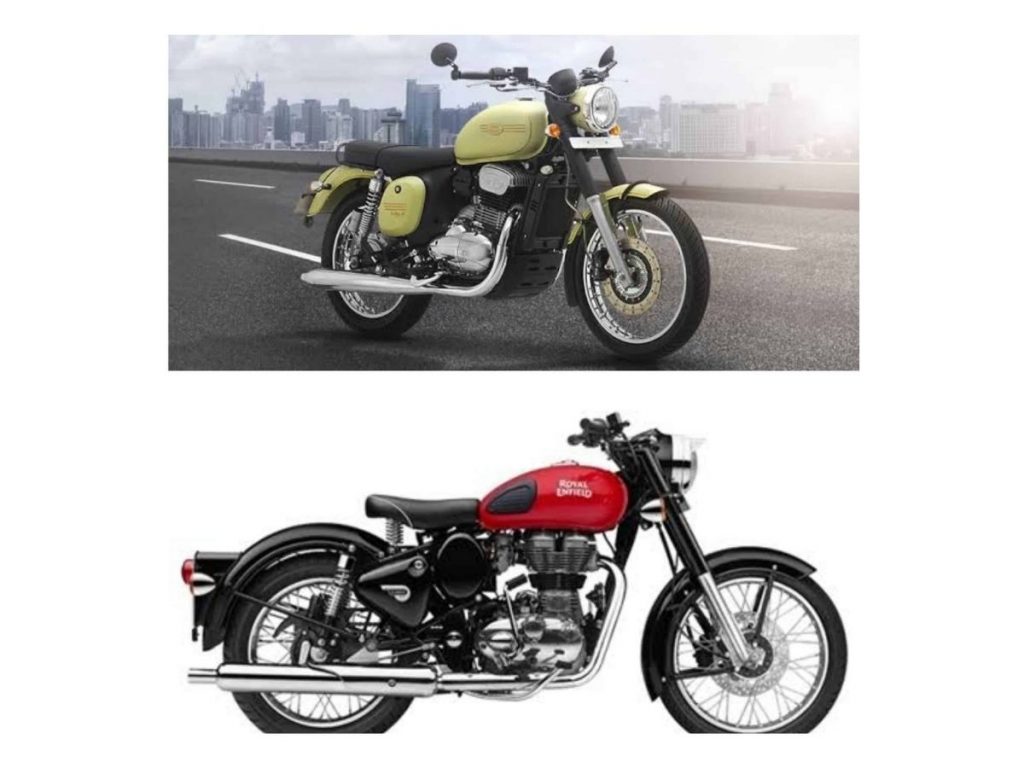 Comparison Between Jawa 42 And RE Classic 350