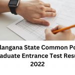 Telangana State CPGET 2022 Result