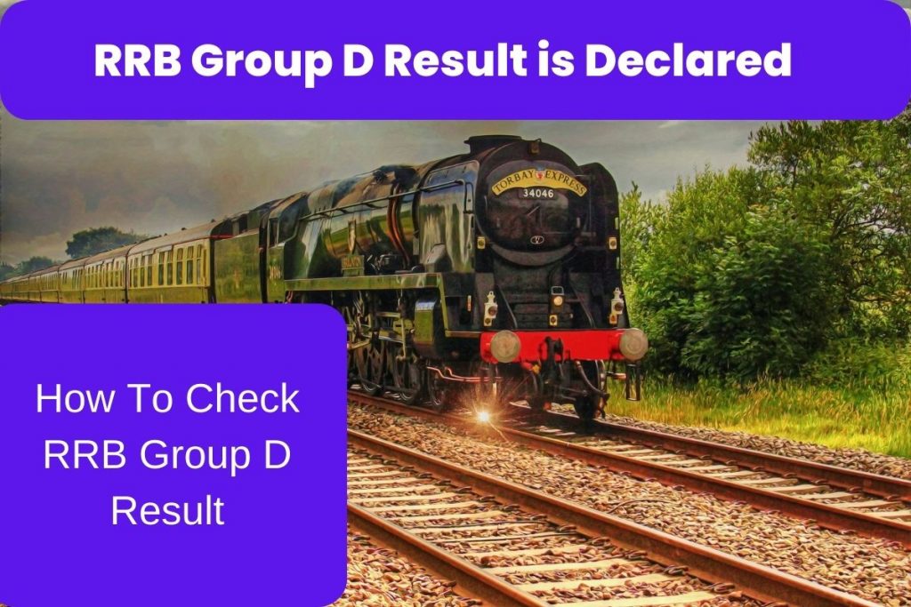RRB Group D Result 2022 is Declared Soon,