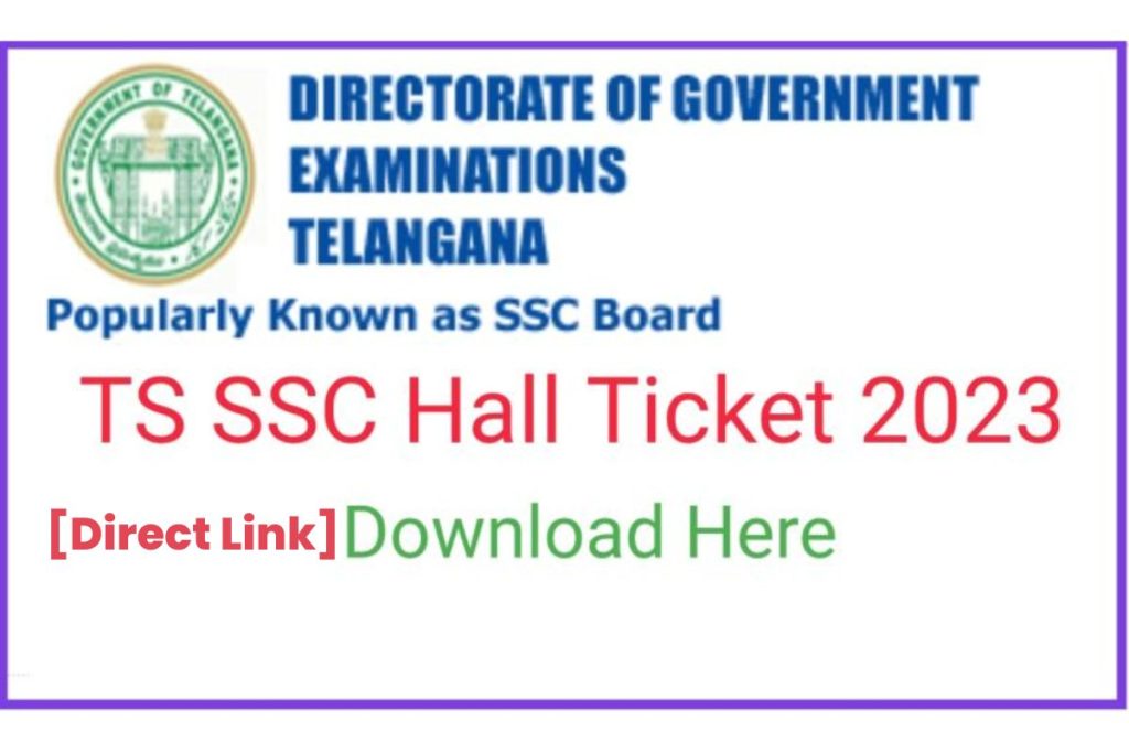 How to download Telangana SSC Hall Ticket 2023
