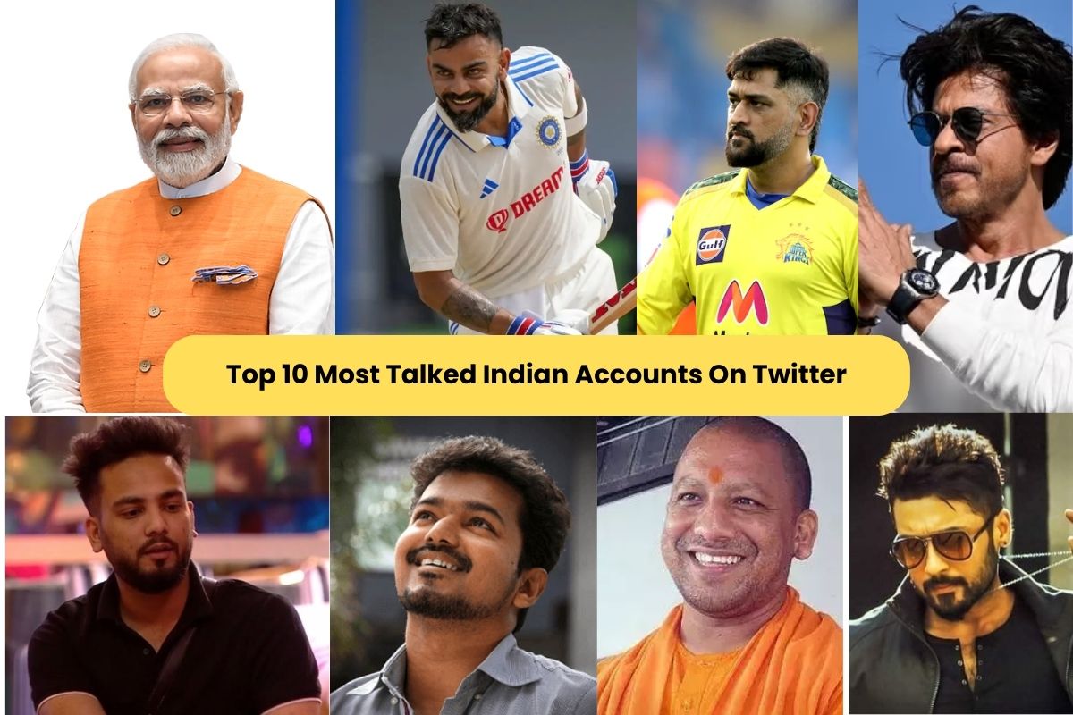 Top 10 Most Talked Indian Accounts On Twitter 2023