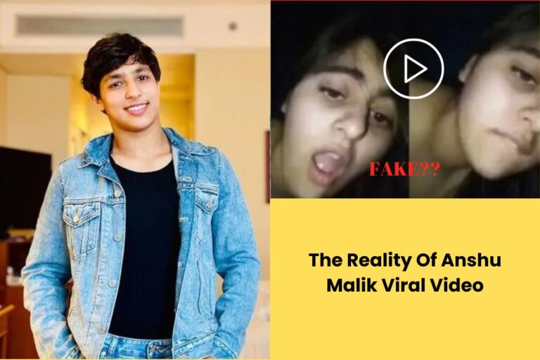 The Reality Of Anshu Malik Viral Video Anshu Malik Leaked MMS Video